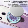 thumbnail image 6 of Kickstand Case for Samsung Galaxy A20S Cover Soft TPU Silicone Phone Case with Luxury Magnetic Mirror Stand Shell for Women Men Anti-Fall Protective Cover Compatible with Galaxy A20S Case, 6 of 7