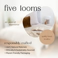 thumbnail image 3 of Five Looms Cotton Cozy Flannel Bed Sheet Set, Twin (Gingham Beige, 3 Piece), 3 of 6