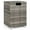 Grey, variant on Costway 16" Rattan Propane Tank Cover Hideaway Side Table 20 lbs Propane Gas Holder
