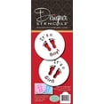 thumbnail image 3 of Designer Stencils C064 It's a Boy/girl Cookie Stencil - 3.5 Inch, Beige/semi-transparent, 3 of 5