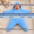 thumbnail image 4 of Baby Starfish Onesie, Thick Imitation Starfish Romper, Footie Jumpsuit Winter Warm Outfits (0-3 Months), 4 of 7
