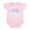 Petal Pink, variant on CafePress - Oops Big Sister Infant Bodysuit - Baby Light Bodysuit, Size Newborn - 24 Months