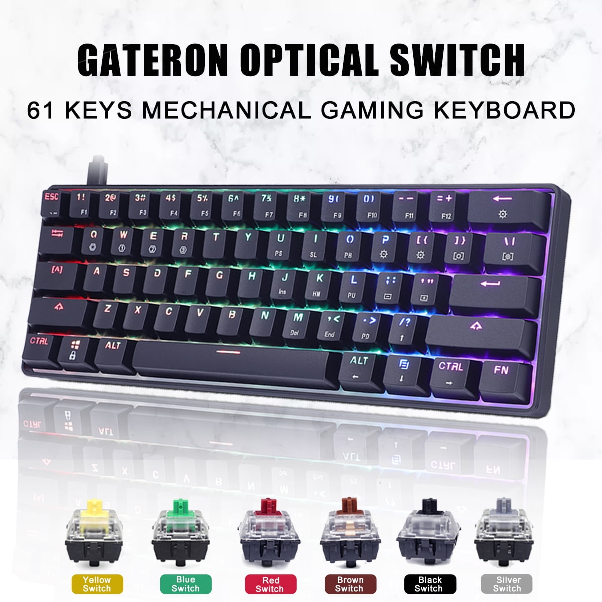 Buy Geek GK61 Mechanical Keyboard Gaming Keyboard Online At Lowest buy-geek-gk61-mechanical-keyboard-gaming-keyboard-online-at-lowest