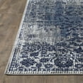 thumbnail image 3 of Loomaknoti Aysal Alazah 3' x 5' Gray Floral Indoor Accent Rug, 3 of 9