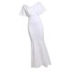 thumbnail image 1 of Vestido de fiesta formal de noche con dobladillo de sin espalda de manga corta para mujer Baoblaze maxi vestido de gala, 1 of 8