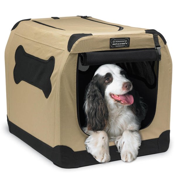 Petnation Port A Crate Portable Dog Home 28 00 L X 28 00 W X 7 22 H Walmart Com Walmart Com