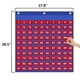 thumbnail image 4 of Eamay Hundreds Pocket Chart con 130 tarjetas numéricas Número 1-100 Tabla de bolsillo para lecciones de profesores en el aula o para uso en casa (100 bolsillos), 4 of 5