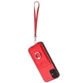 thumbnail image 7 of for Samsung Galaxy A05 Case, Card Holder Wallet Case, Ring Holder Stand, Wrist Hand Strap, PU Leather Anti-Scratch Shockproof Protective Flip Phone Cover for Samsung Galaxy A05 Case, Red, 7 of 7