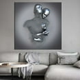 thumbnail image 3 of Sexy Couple Canvas Art, Metallic Canvas Art, 3d Effect Wall Art, Couple Hugging 3d Canvas, Abstract Artwork, Couple Hugging Printed, Canvas Wall Decor - Black Framed, 3 of 6