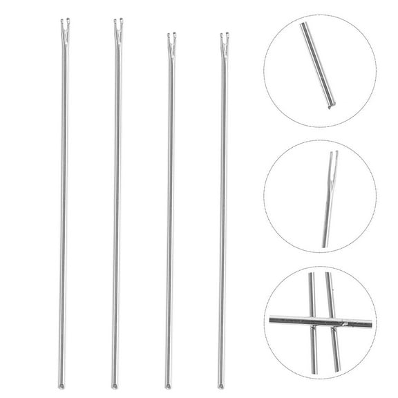 4pcs Doll Knitting Needles Rerooting Tool Doll Hair Rooting Tool Doll Knitting Needles Reroot Rehair Tool Doll Making Supplies Doll Tool Accessories