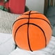 thumbnail image 5 of KAKOWELY Pelota de peluche de juguete de simulación de baloncesto, almohada de peluche, juguete deportivo de estilo invernal para cumpleaños, color aleatorio, 5 of 5