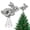 B, variant on Easter Bunny Tree Topper Decoration,Disco Shiny Rabbit Ornament for Trees,Spring Rabbit Desktop Ornaments,Easter Tree Topper with Metal Base for Holiday Party Supplies