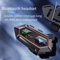 thumbnail image 2 of Bluetooth 5.0 Motorcycle Helmet Headset Headphone Wireless, 2 of 5