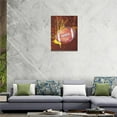 thumbnail image 5 of Motivational Football Wall Art Football Posters Pictures Wall Decor Inspirational Canvas Painting Print Framed Artwork Modern Home Decorations for Boy''s Men Room Bedroom Living Room Office 12"x16", 5 of 6