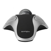 Kensington Optical Orbit Trackball Mouse, Two-Button, Black/Silver