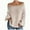 Beige, variant on hotojiny Womens Oversized Sweaters Long Sleeve Crewneck Loose Pullover Sweaters Fall Fashion Striped Knit Tops