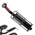 thumbnail image 2 of Quick Release Cargo Tail Rear Rack Universal Adjustable Bicycle Cargo Rack Bike Rear Hanger Bike Rear Rack for Trunk Bags (Black and silver), 2 of 6