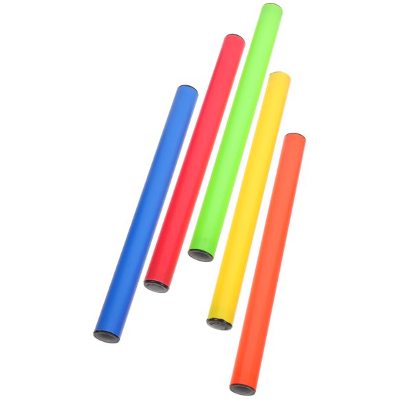QUMIIRITY 5Ud Bastones De De Plástico Para Competencias Escolares Y Entrenamiento