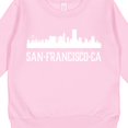 thumbnail image 3 of Inktastic San Francisco California Skyline Ca Cities Toddler Sweatshirt, 3 of 4