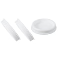 thumbnail image 1 of Uxcell 3 Pcs Tapón de Silicona en Forma de T, Diámetro 95 mm/3.74 Pulgadas, Tapón de Silicona Impermeable Reutilizable, Tapón Redondo de Sellado para Equipos de Tuberías, Blanco, 1 of 7