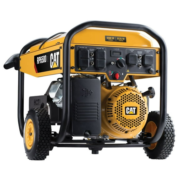 CAT RP6500E 6500 Watt Running/8125 Watt Starting Gas Powered Portable Generator