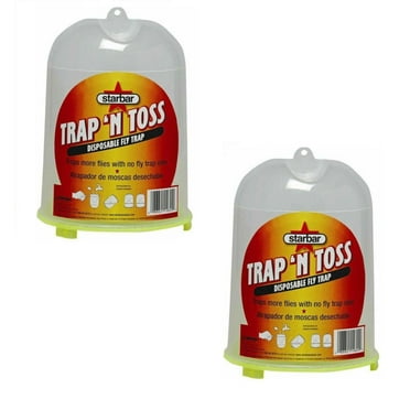 Starbar Trap ‘n Toss Disposable Fly Trap 2-Pack