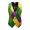 Green, variant on Men Vest Novelty Striped Print Suit Waistcoat Vintage Suit Vest Tuxedo Vest Gothic Vest Men 3D-Print Graphic Paisley Floral Waistcoats