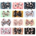 thumbnail image 2 of 12PCS Soft Knot Headbands with Hair Bows Head Wrap Hair Accessories For Newborn Baby Girls Infant Toddlers Kids, 2 of 2