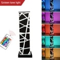 thumbnail image 4 of COM1950s Christmas Table Decorations, Small Table Lamp, Technology Sense 16 Color-Changing Architectural Decoration Table Lamp Desktop Rectangular Night Bar Clear Bar Desktop L-Shaped A-Tm, 4 of 8
