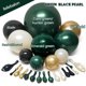 thumbnail image 3 of Kit de arco de globos feilebalon doble relleno verde y dorado, 3 of 8
