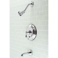 thumbnail image 2 of Kingston Brass KB36310ACL American Classic Single-Handle Tub and Shower Faucet, Polished Chrome, 2 of 3