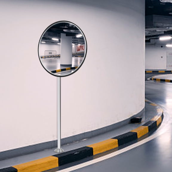 18" Round Corner Convex Mirror Security Safety Outdoor Driveway Garage Wide View