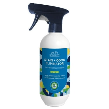 Pet Life Unlimited Pet Stain & Odor Remover Foaming, Juniper Leaf, 16 fl oz