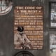 thumbnail image 2 of Placa Metal Vintage Westside Cowboy Pintura Hierro Rectangular Pared 20x30cm, 2 of 9