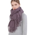thumbnail image 4 of CAILDANL Winter Scarfs for Women Pashmina Shawls Wraps for Evening Dresses Large Warm Soft Scarves, 4 of 8