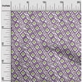 thumbnail image 1 of oneOone Viscose Jersey Fabric Diamond Flame Stitch Fabric Prints By Yard 60 Inch Wide, 1 of 5