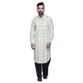thumbnail image 2 of Atasi Punjabi Kurta Pajama For Men Casual Printed Mens Kurta Pajama Set, 2 of 5