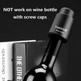 thumbnail image 2 of [Paquete de 2] Tapones para botellas de vino, tapones de vino al vacío reales, conservantes de vino reutilizables, tapones de vino para mantener fresco, los mejores regalos para los amantes, 2 of 8
