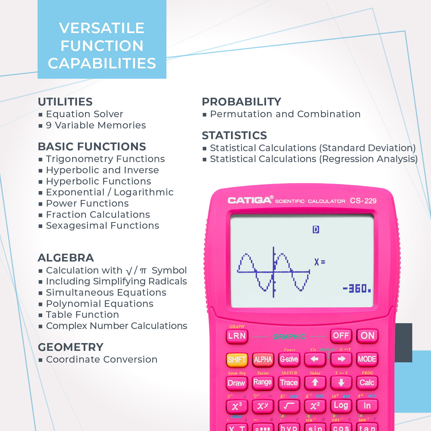 Scientific Calculator With Graphic