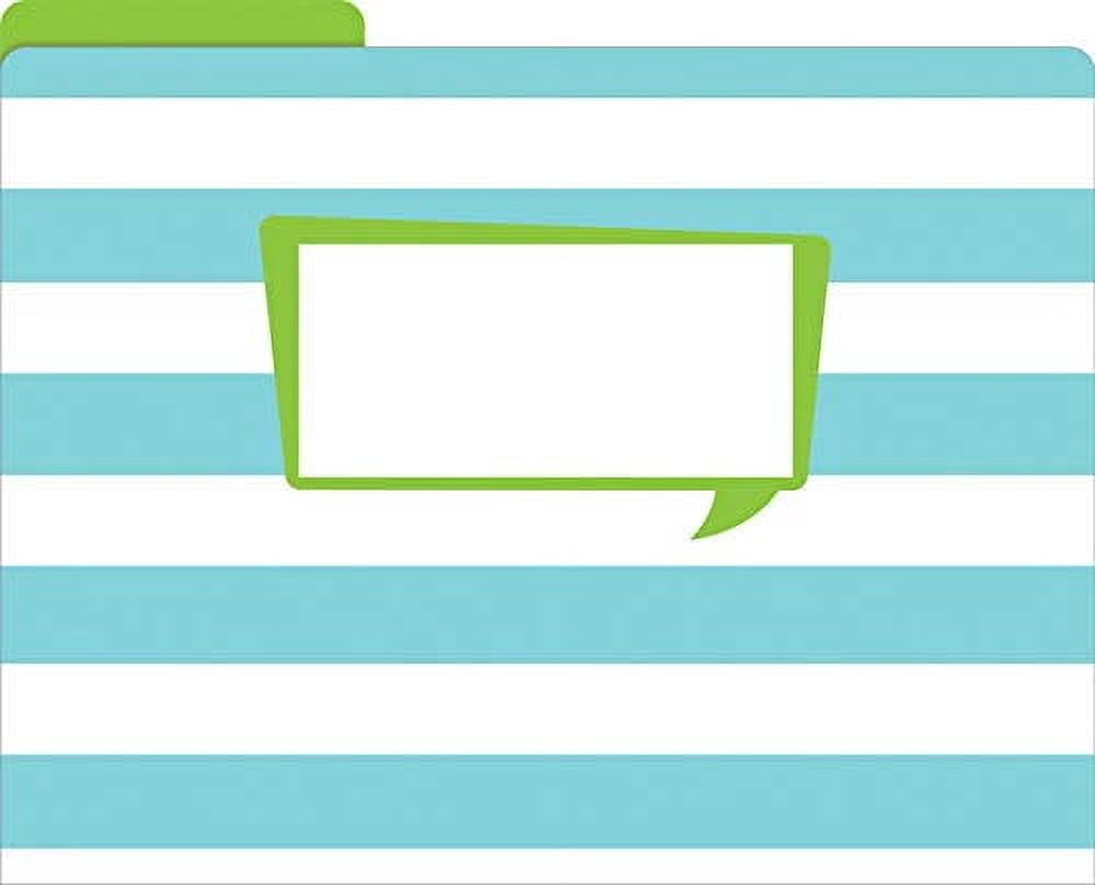 Barker Creek Letter-Size File Folders 12 Count - Happy (LL-1334)