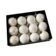 thumbnail image 1 of 12 adornos colgantes para de , adornos decorativos reutilizables, decoración navideña para hogar, interior, puerta, boda. Oro blanco, 1 of 8