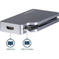 thumbnail image 4 of StarTech USB-C Multiport VGA/DVI/HDMI Video Adapter - Space Gray, 4 of 5