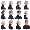 thumbnail image 3 of Kayannuo Women Muslim Stretch Lace Turban Hat Chemo Cap Hair Loss Head Scarf Wrap Cap Christmas Gifts, 3 of 4