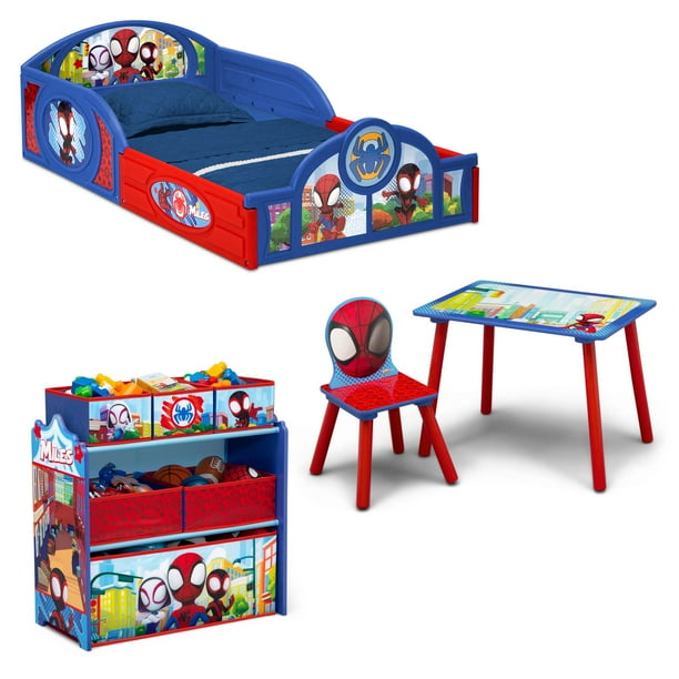 Marvel Spidey and His Amazing Friends 4Piece RoominaBox Toddler