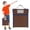 Coffee, variant on Clearance Under $1.84! 1PC Handheld Document Organizer Bag, Portable File Storage Tote with Handle, Cloth, for Travel & Office, (31.5*26.5cm, Purple)