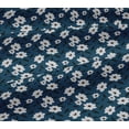 thumbnail image 4 of oneOone Cotton Jersey Teal Blue Fabric Florals Dress Material Fabric Print Fabric By The Yard 58 Inch Wide-I6Q, 4 of 4