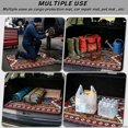 thumbnail image 3 of DISNIMO Highland Cow Aztec Printed Universal Car Trunk Mat 29" x 39" All Weather Trunk Protection Cargo Liner Non-Slip Rear Cargo Floor Mat Fits for SUV Truck Sedan, 3 of 7