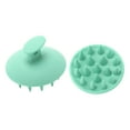 thumbnail image 5 of Unique Bargains 1 Pc Round Hair Shampoo Brush for Head Massage 2.36"x3.35" Light Green, 5 of 6