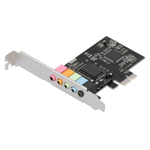 Sound Card Audio Card Pci-e Sound Card Desktop Sound Card Desktop Computer Accessory PCI-E 5.1 Sound Card CMI8738 Chip Stereo Audio Card Support For 7 For Desktop Computer