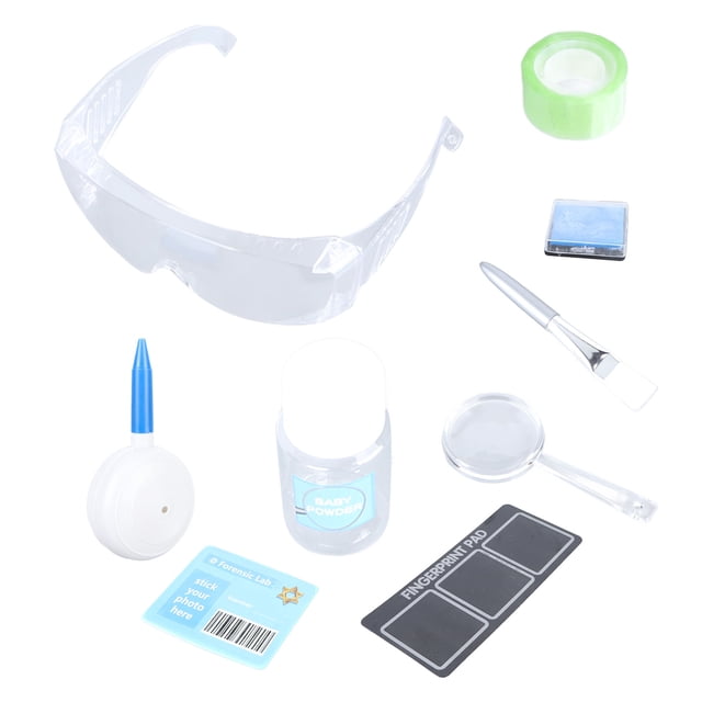 XYCCA Children Fingerprint Identification Set Improve Creativity Science Experiment Learning Toy Children Fingerprint Identification Toy-082301
